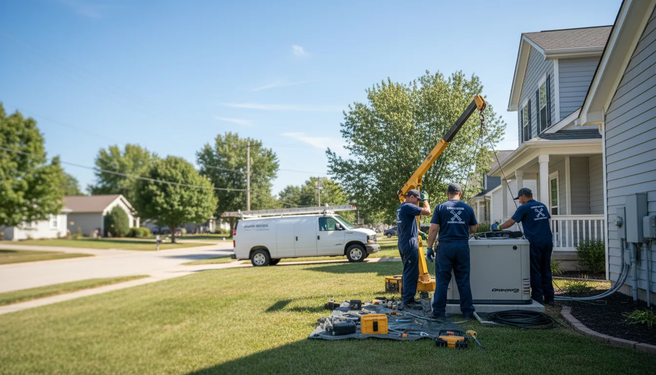 Generator Installation in Coffeen, IL near me